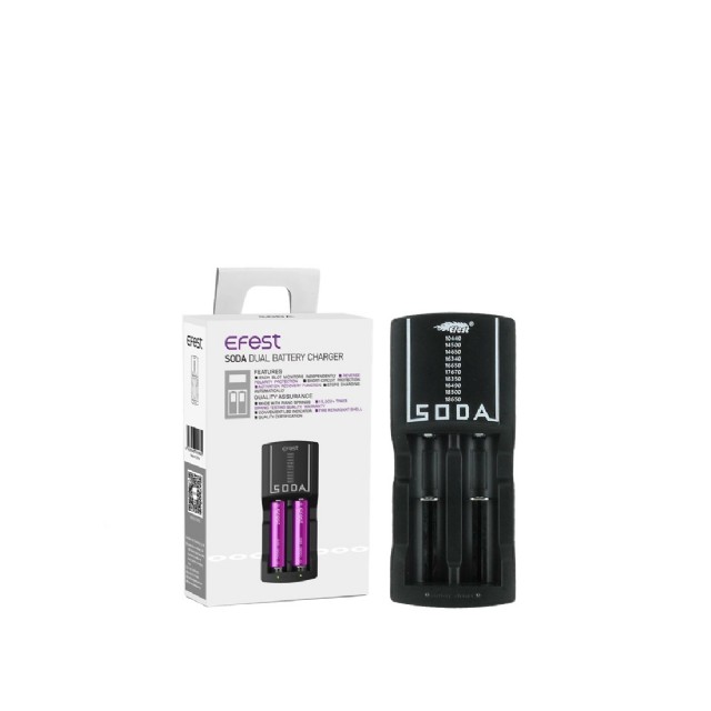 EFEST SODA DUAL BATTERY CHARGER