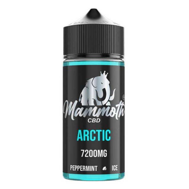Mammoth CBD Arctic 7200mg CBD E-liquid 120ml (30VG/70PG)