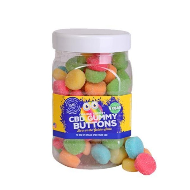 Orange County CBD 50mg Gummy Buttons - Large Pack