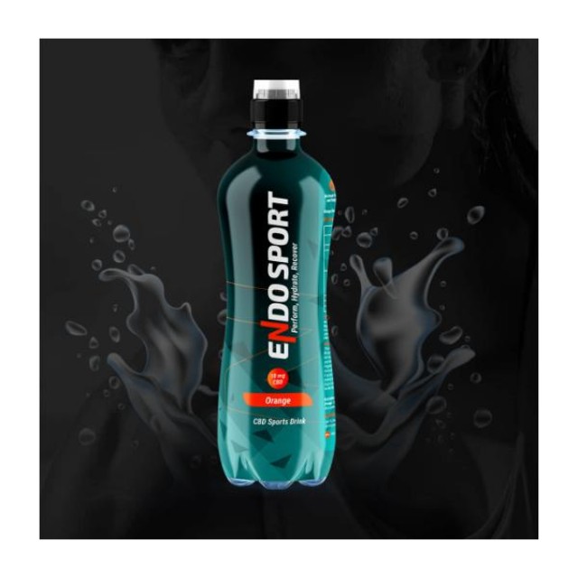 12 x Endo Sport CBD Isotonic Sports Drink 10mg CBD 500ml - Orange